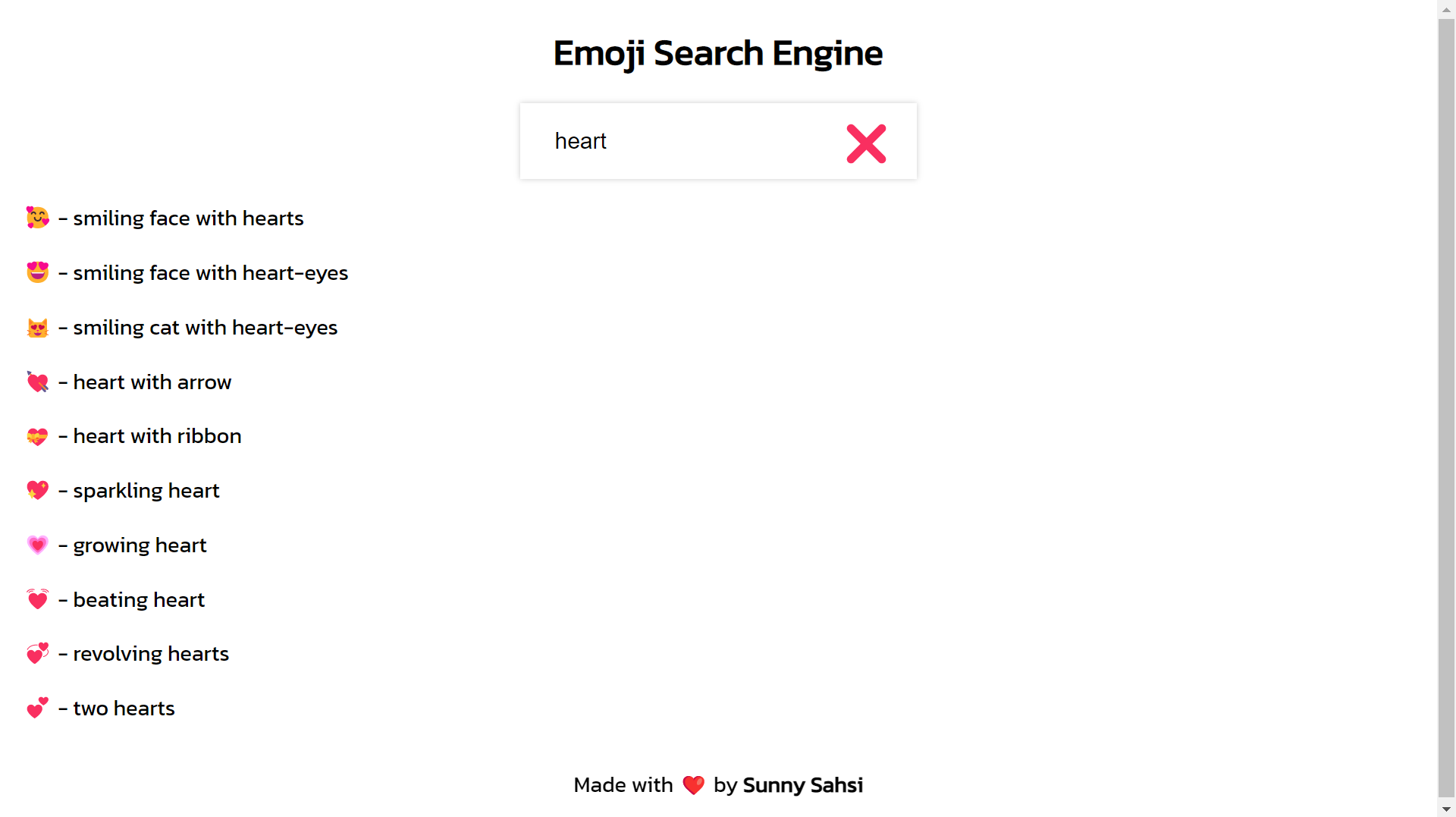 Emoji Search Engine