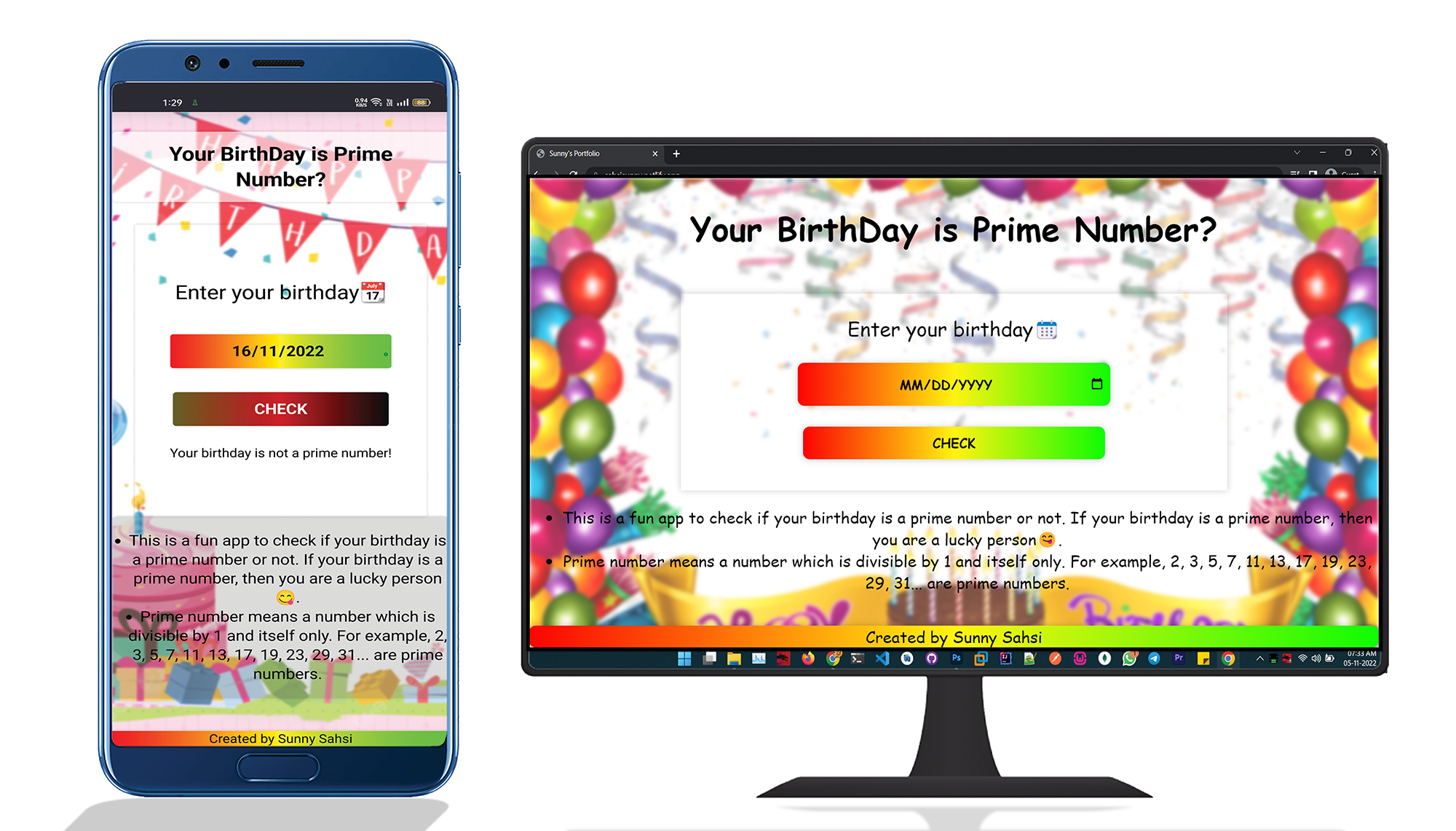 Birth is Prime